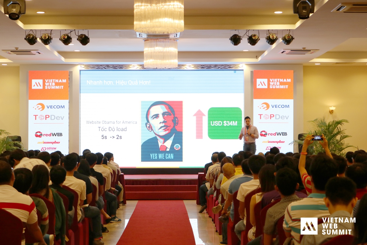 Vietnam Web Summit 2016 đã diễn ra tại TP HCM và 2 ngày nữa thôi sẽ đến với Hà Nội