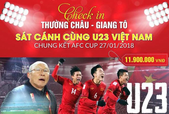 Nhà hàng, dịch vụ đua nhau giảm giá ‘ăn theo’ U23 Việt Nam